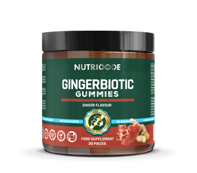 Gingerbiotic Gummies (No Added Sugar)