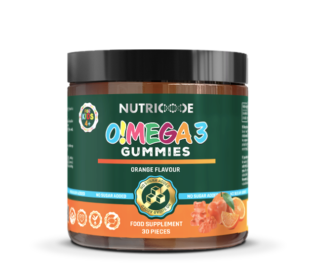 O! Mega-3 Gummies (No Added Sugar)